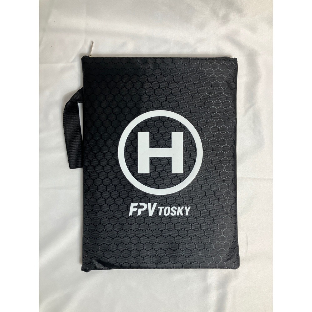FPVTOSKY Drone Landing Pad 20x20  Nighttime Reflective Helipad with Carrying Bag
